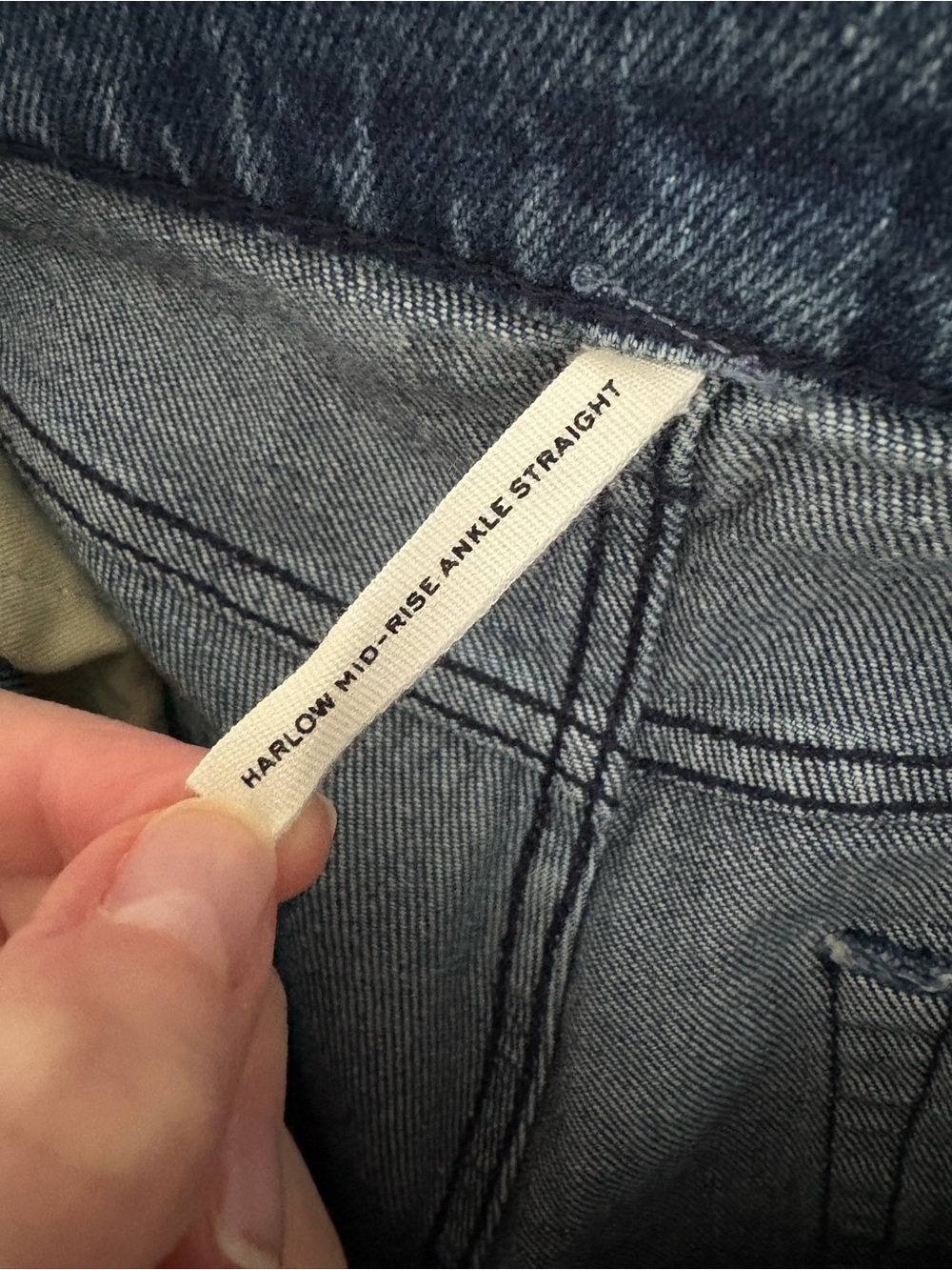Rag & Bone Harlow Ankle Straight Leg Jeans - Picture 5 of 10